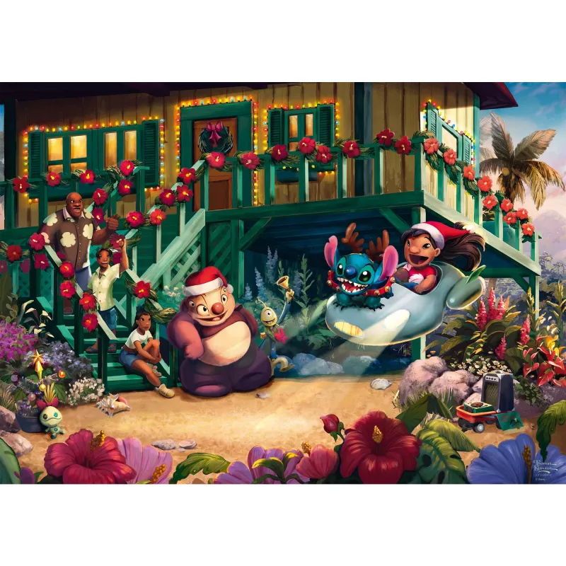 Mozaīkas puzle Schmidt Spiele 58049 — 1000 gab., multfilmas Lilo & Stitch