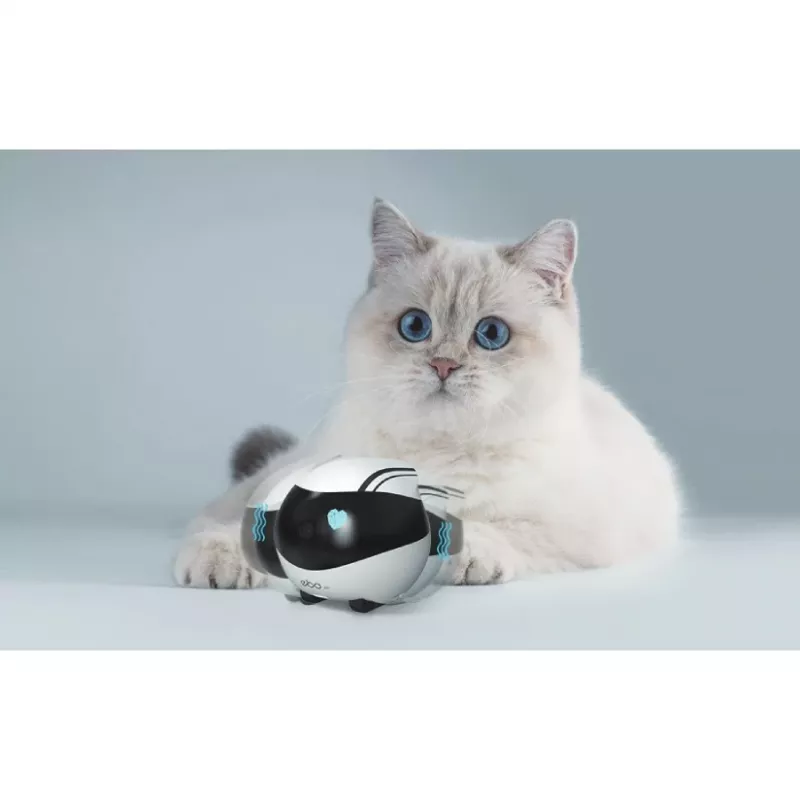 ENABOT Ebo Air AI Robots Balts un Melns