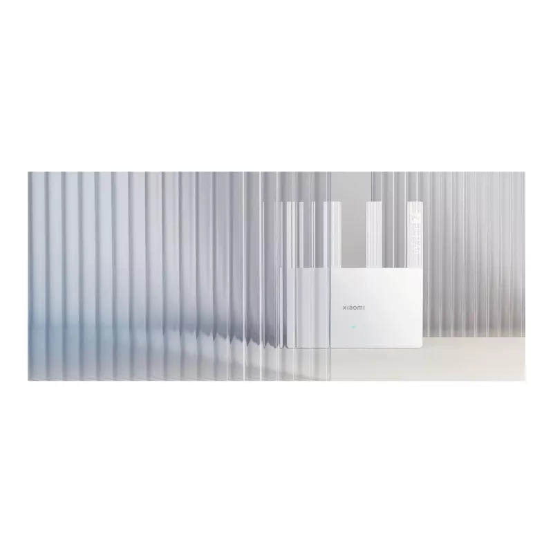 Pārnēsājams bezvadu maršrutētājs Xiaomi BE3600 — Divjoslu 2.4/5 GHz, Wi‑Fi 7 (802.11be), 2.5 Gigabit Ethernet, 4× LAN, 2x2 antenas, Balts