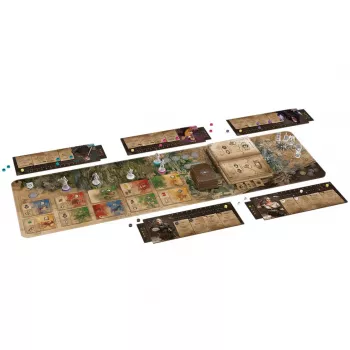 Galda spēle Asmodee The Witcher: Pfad des Schicksals Deluxe Edition – galda lomu/stratēģijas spēle
