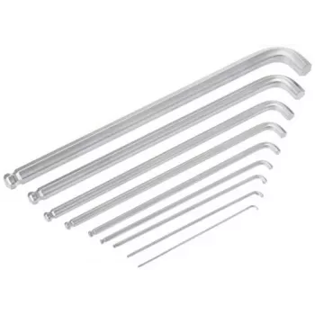 Wera 950/9 Hex-Plus 4 L-atslēgu komplekts, metrisks, hromēts