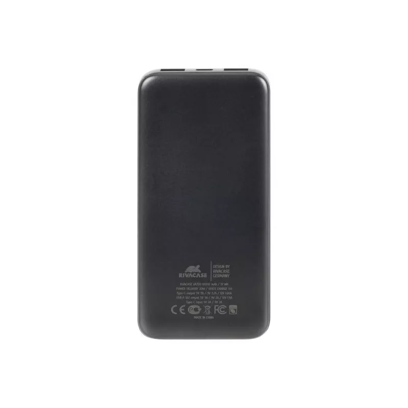 Ārējais akumulators USB 10000MAH/VA2511 Rivacase