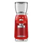 Smeg 50's Style kafijas dzirnaviņas CGF11RDEU sarkanā krāsā