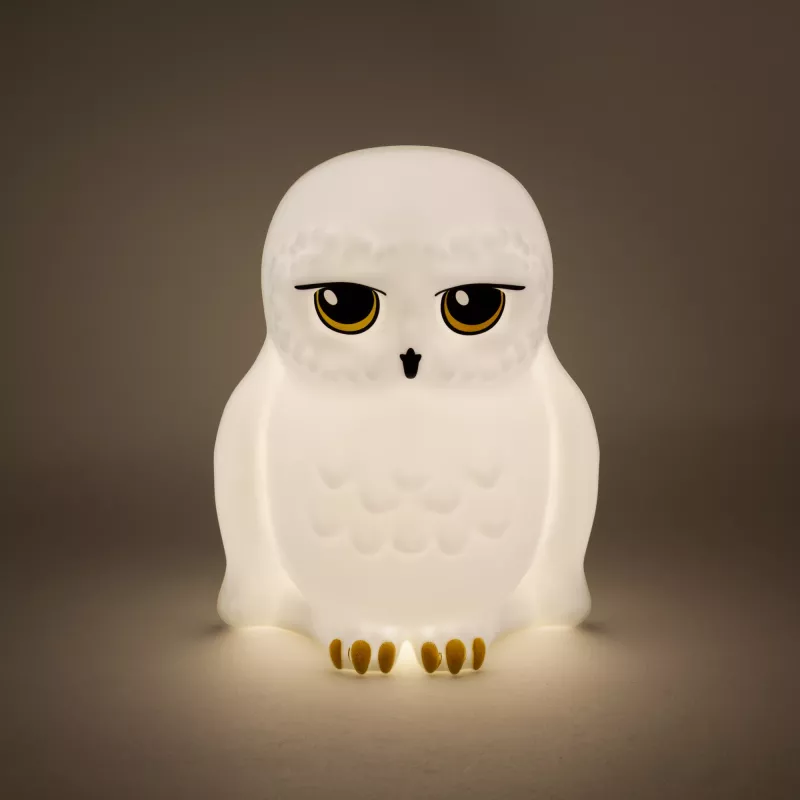 Galda lampa Paladone Hedwig Light V3 — Hedviga pūces formas LED naktslampa