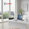 Strāvas sadalītājs MACLEAN MCE394 B — 3 rozetes + 3×USB A, 110–240 V, 2,1 A USB, 2500 W, 1,5 m kabelis, melns