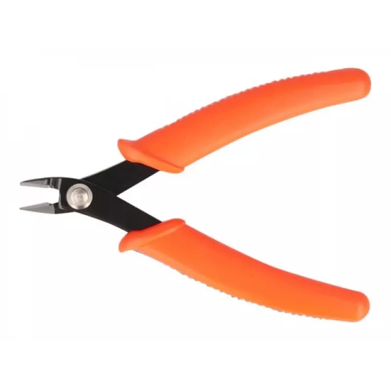 Diagonālās knaibles DeLOCK Side cutter oranžas 12,7 cm
