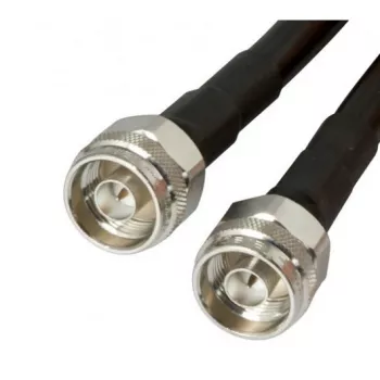 ALLNET ALL-CAB-NM-NM2-RG8 2m N-tipa koaksiālais kabelis, melns