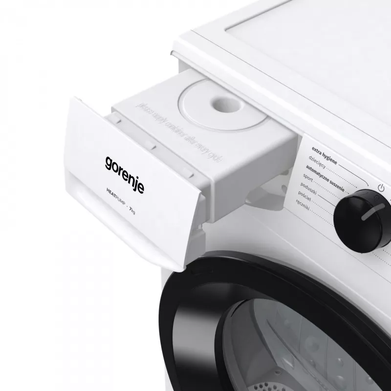 Gorenje G200 D2HNE7D/PL Priekšpuses ielādes veļas žāvētājs 7 kg balts
