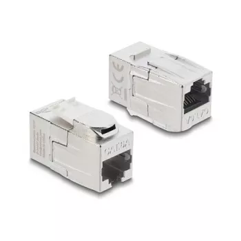 Keystone savienotājs DELOCK RJ45 sieviešu uz RJ45 sieviešu — iekšējais tīkla savienotājs (modelis 90796)