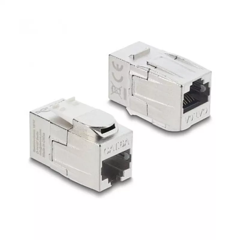 Keystone savienotājs DELOCK RJ45 sieviešu uz RJ45 sieviešu — iekšējais tīkla savienotājs (modelis 90796)