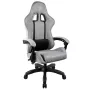Spēļu krēsls SUBSONIC SA5685-2 — pelēks, ergonomisks dizains, regulējams augstums