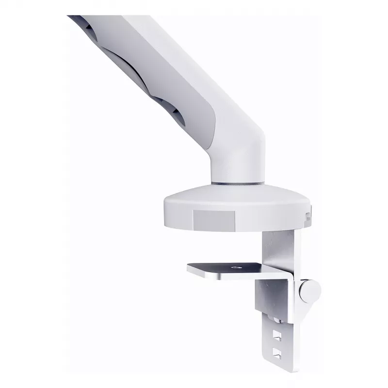 Monitoru kronšteins DIGITUS Single design ekrāniem līdz 35 collām, skava, 10 kg, VESA 75x75–100x100, slīpums -45–90°
