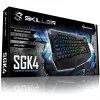 Sharkoon SKILLER SGK4 tastatūra Gaming USB QWERTZ Vācu Melna