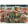 Puzle Ravensburger Wooden Puzzle Christmas Market — 500 gab., koka gabali