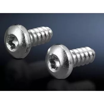 Skrūvju komplekts Rittal 2486.600 — sešstūra ligzdas skrūves lokšņu metālam, Ø 5,5 mm, vītnes garums 13 mm, 300 gab.