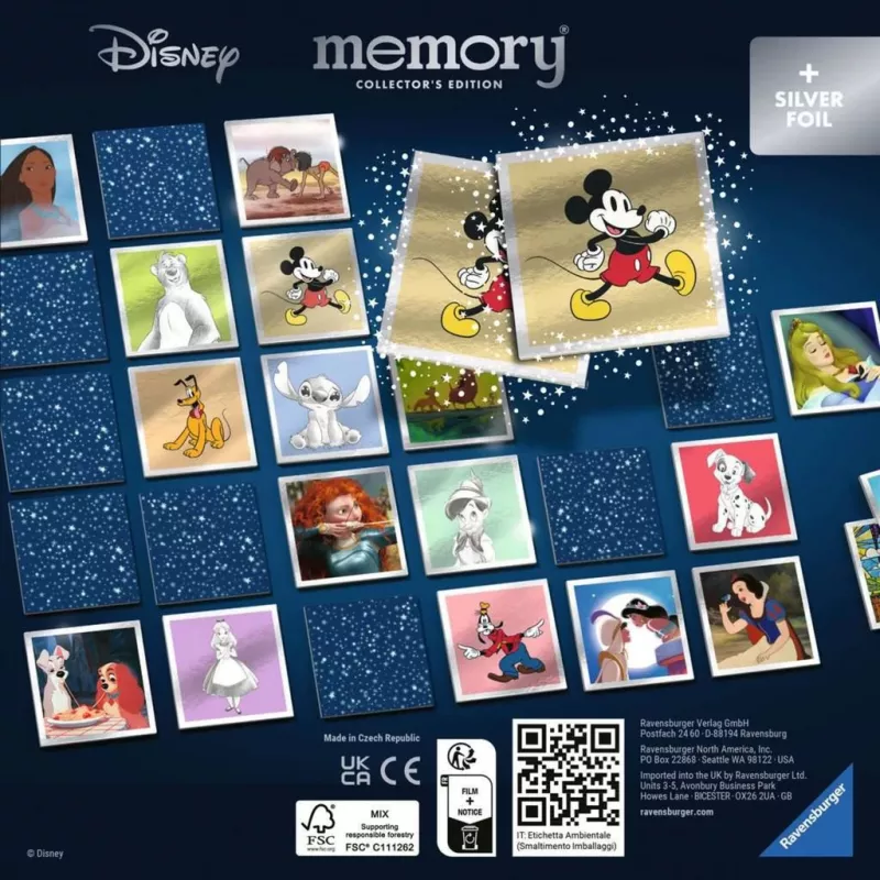 Kolekcionāra atmiņa Walt Disney, Atmiņas spēle