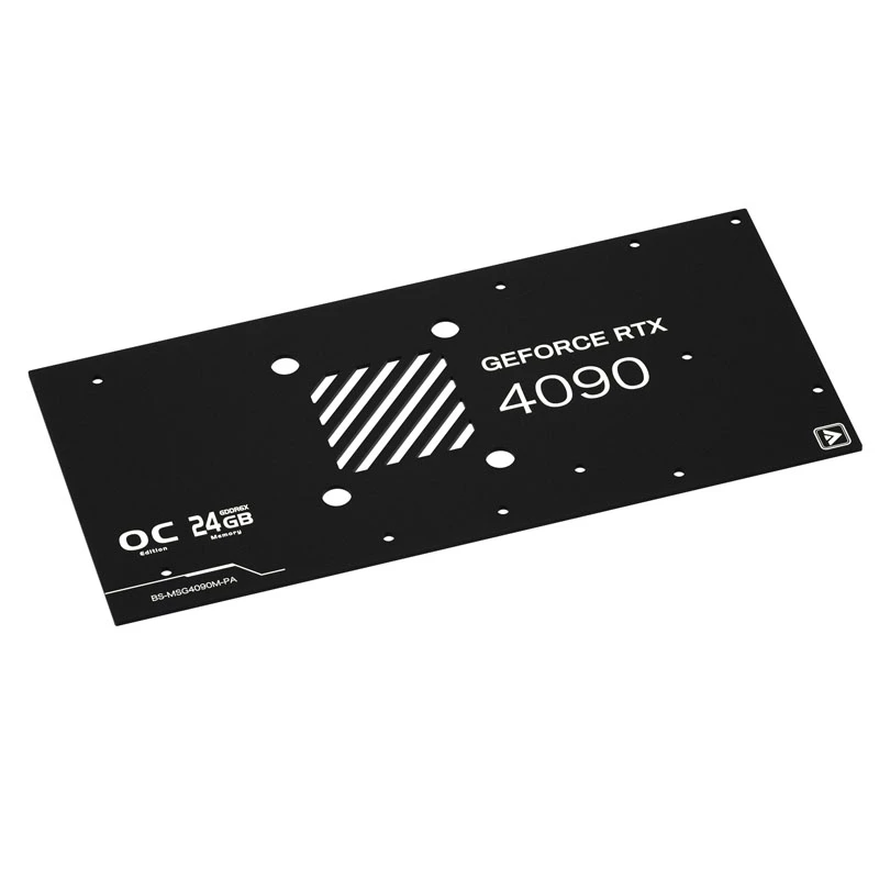 Dzesēšanas bloks Barrow LRC 2.0 priekš MSI RTX 4090 Suprim/Trio RGB — melns akrils