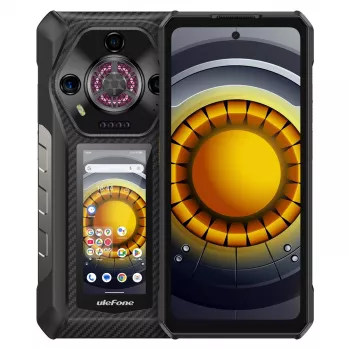 Viedtālrunis UleFone Armor 30 Pro 5G, 6,58 collu displejs, 16 GB RAM, 512 GB atmiņa, melns