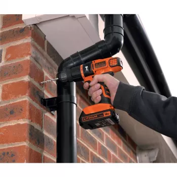 Pistoles roktura urbis Melns & Decker BDCH188N-XJ 1350 RPM, 18V