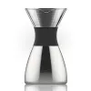 Asobu PourOver aukstās brūvēšanas kafijas aparāts, melns, sudrabs