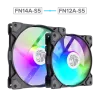Gamemax | Korpusa ventilators | FN14A-S5 | Melns