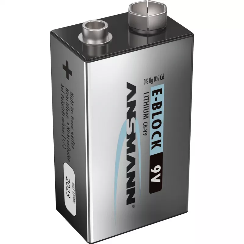 Vienreizlietojamā baterija Ansmann 9V E-Block