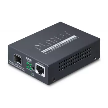 PLANET Web/SNMP Man tīkla pārveidotājs Melns Gigabit Ethernet SFP