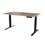 Rakstāmgalds ar elektrisku augstuma regulēšanu MOON LONG 150x80x72-120 melns/votana ozols
