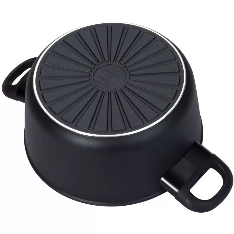 Katliņš BALLARINI 75002-921-0 Apaļš Melns Alumīnijs 24 cm