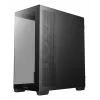 Datora korpuss DeepCool CG580 4F Midi Tower — ATX/ITX/MicroATX, rūdīts stikls, 3 × 120 mm + 1 × 120 mm ventilatori, 2 × 3,5 collu un 2 × 2,5 collu nodalījumi, USB-A × 2 USB-C × 1, melns