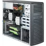 Super Micro Supermicro SC732 D3-1K26B - MDT - Paplašināts ATX 1200 vatu (PS/2) - melns - USB/Audio (CSE-732D3-1K26B)