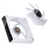 Dzesēšanas ventilators Jonsbo ZK-120W 3in1 A-RGB balts — 120 mm, A-RGB apgaismojums