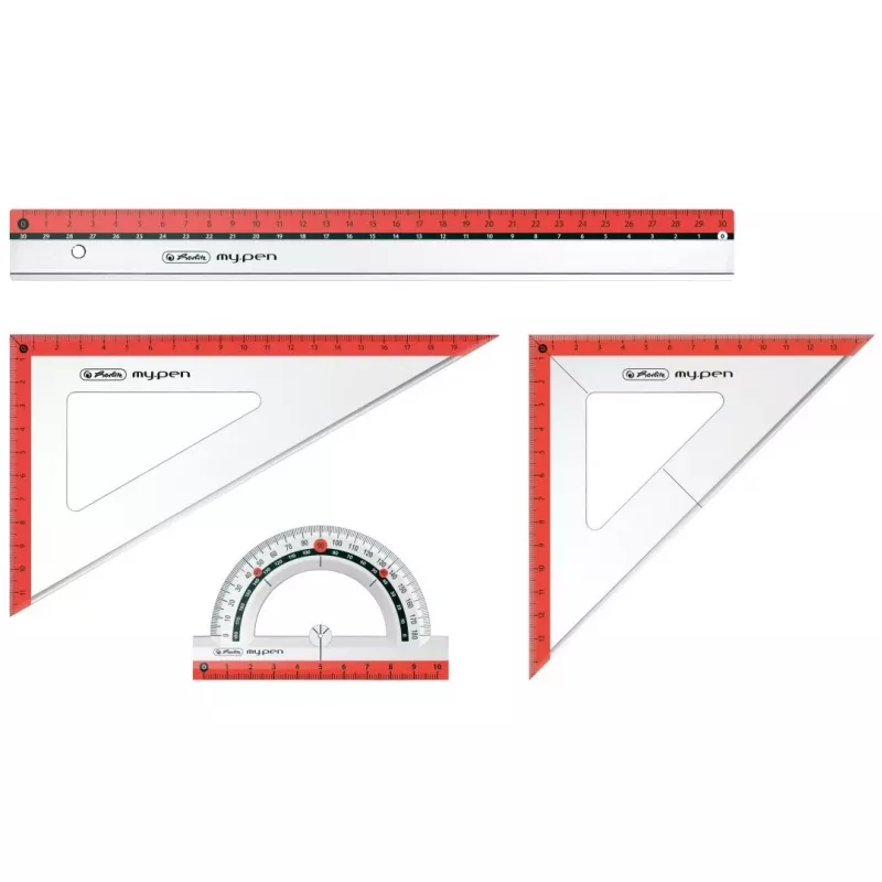 Lineālu komplekts Herlitz 11368222