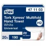 Lapiņu papīra dvieļi Tork Xpress Multifold Universal H2 2 kārtas, 23,4 x 21,3 cm (20 gab.)