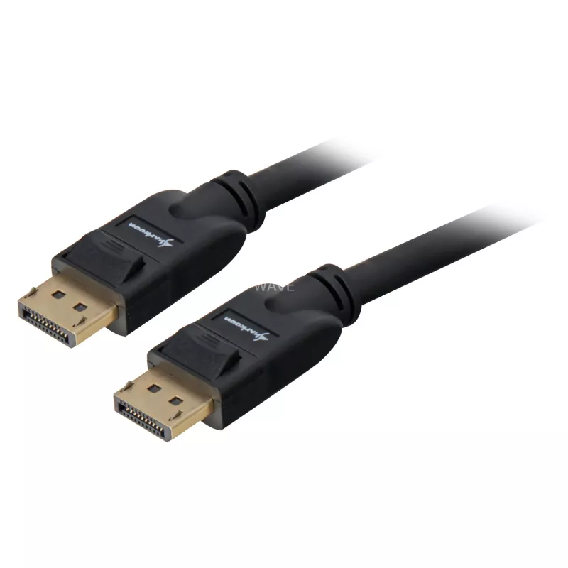 DisplayPort kabelis Sharkoon DisplayPort 1.3, 4K atbalsts, 2 m