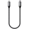 Satechi ST-TCL10M USB kabelis 0,25 m USB C USB C/Lightning melns pelēks