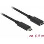 C2G InfiniBand/optiskās šķiedras kabelis 2 m LC SC OFNR Tirkīzzils