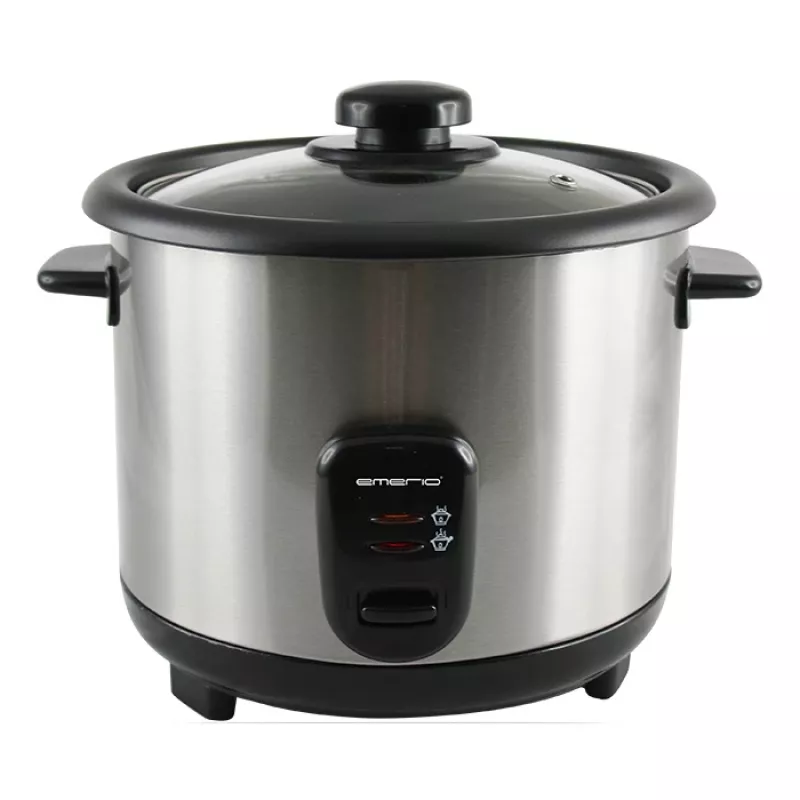 Emerio RCE-110118, melns, nerūsējošais tērauds, 1,5 l, 500 W, 265 mm, 240 mm, 263 mm