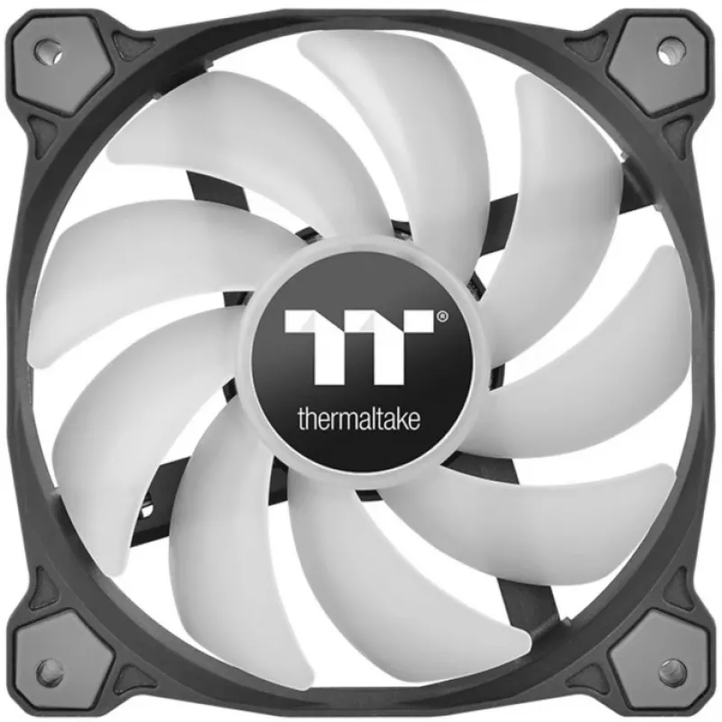 Thermaltake Pure 12 ARGB 120mm korpusa ventilatori 3 komplektā melnā krāsā