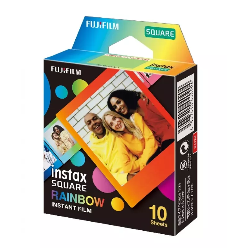 Momentuzņēmumu filma Fujifilm SQUARE Rainbow 10 gab.