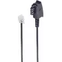 ShiverPeaks BS70096 telefona kabelis 6 m melns