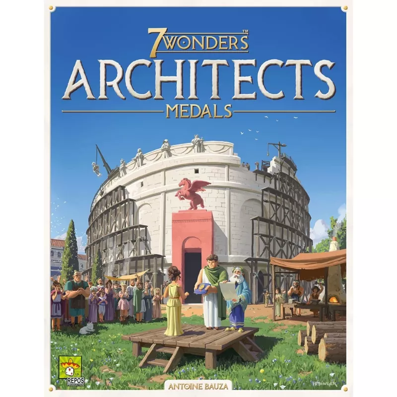 7 Wonders Architects - Medals, galda spēles paplašinājums