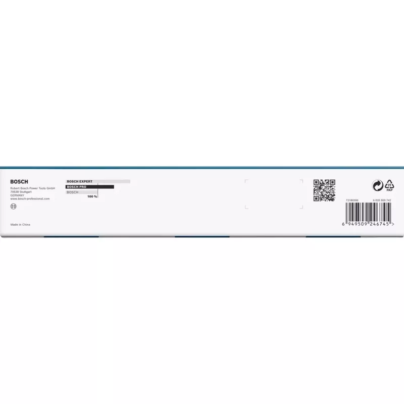 Triecienligzdu komplekts Bosch Powertools PRO 1/2 collas, 9 gab., melns