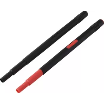 VOLTCRAFT MSL-510 testa zondes pagarinātājs 200 mm Spraudnis 4 mm Kontaktligzda 4 mm Sarkana, Melna 1 pāris (VC-17312665)