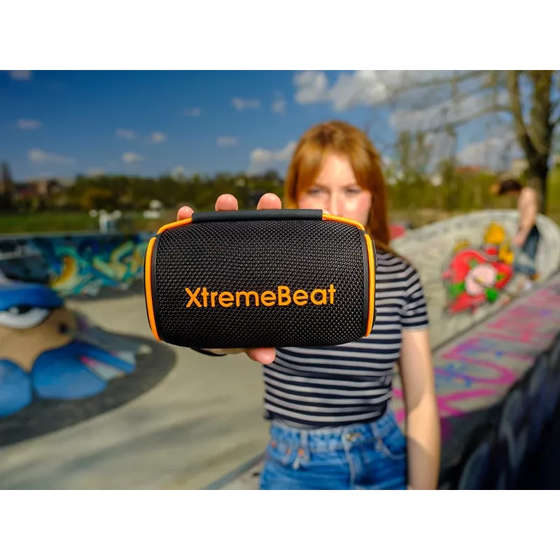 Tracer XtremeBeat Lite TWS portatīvais Bluetooth skaļrunis melns 10 W