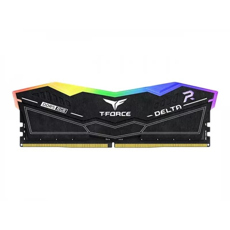 DIMM 32 GB DDR5-6000 (2x 16 GB) Dual-Kit, Memory Melns, FF3D532G6000HC38ADC01, Delta RGB, INTEL XMP