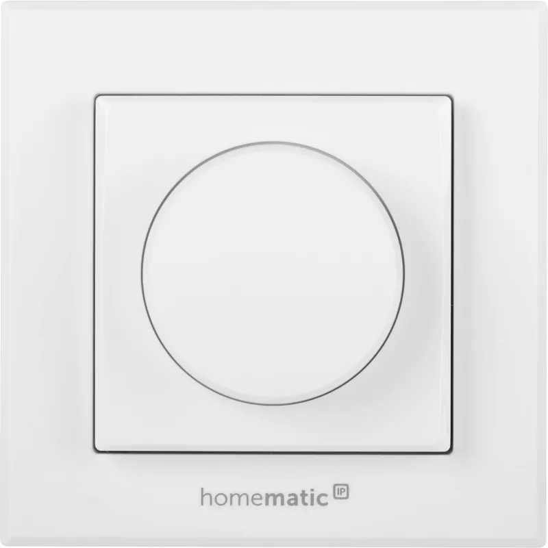 Gaismas slēdzis Homematic IP HMIP-WRCR Rotējošs Balts 55x55x27 mm