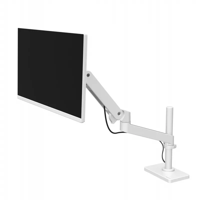 Ergotron LX Pro - Montāžas komplekts (monitora roka) - LCD displejam - cauruma stiprinājums, augsts stabs - Alumīnijs - Balts - Ekrāna izmērs: līdz 86,4 cm (līdz 34 collām) (45-709-290)