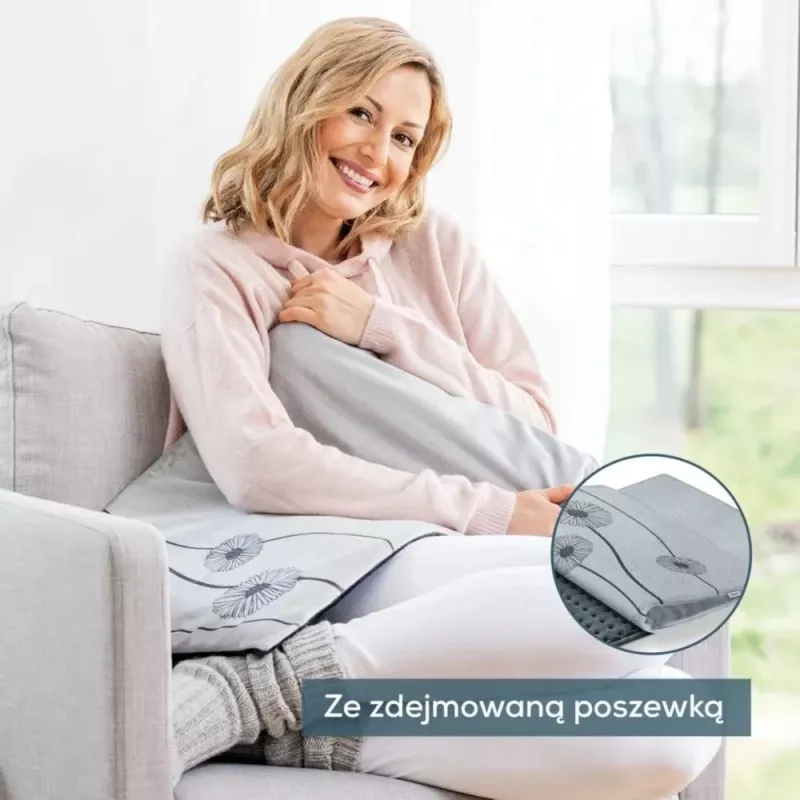 Apsildes spilvens HK125 XXL Cosy pelēks