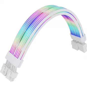 Strāvas plakanā kabeļa THERMALTAKE AC-082-CN6NAN-A1, CPU 2x8Pin mātīte–mātīte, 0,272 m